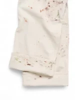 Pinup Rags Journeyman Pants Painted Cream