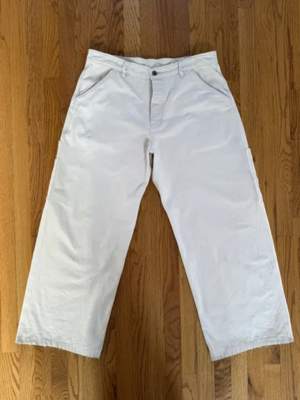 Pinup Rags Cream Journeyman Pants