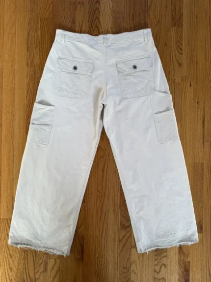 Pinup Rags Cream Journeyman Pants