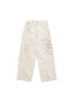 Pinup Rags Journeyman Pants Painted Cream